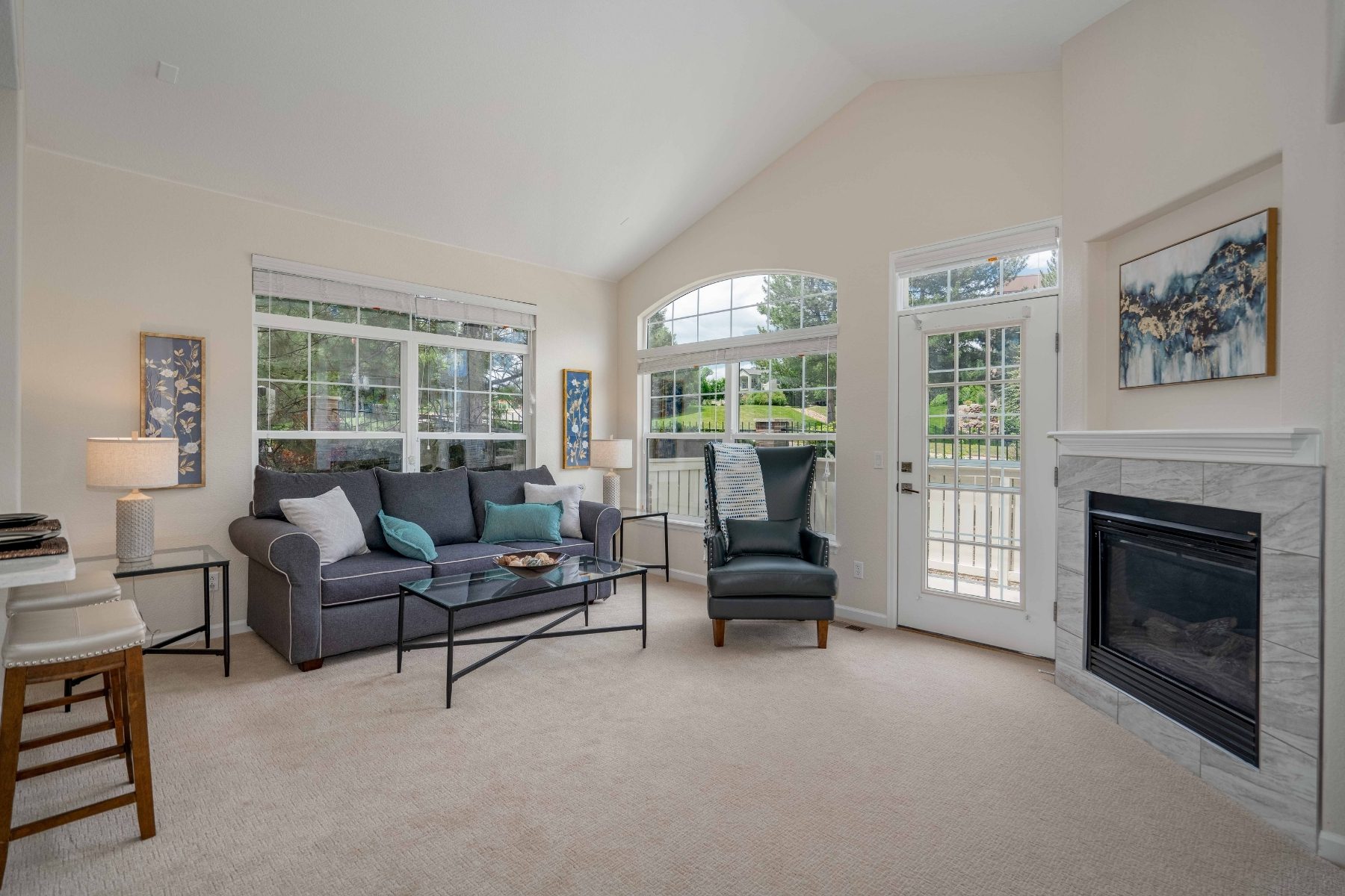 independent living cottage living area landscape