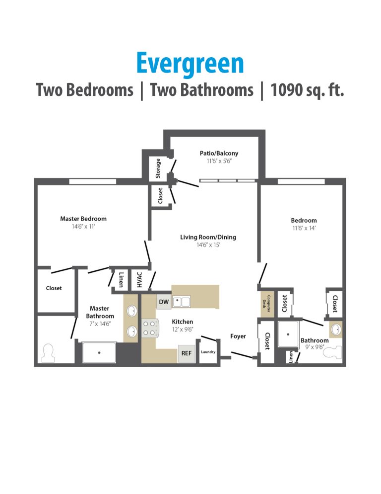 Evergreen Floor Plan