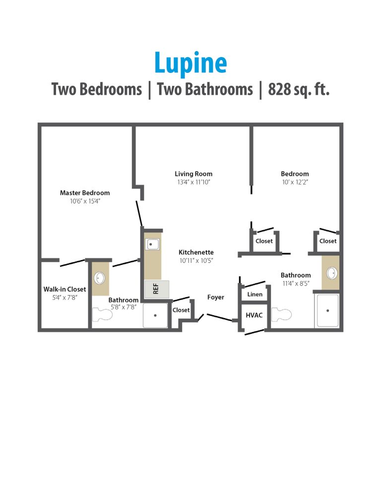 Lupine Floor Plan