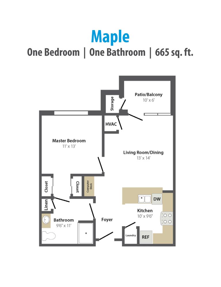 Maple Floor Plan