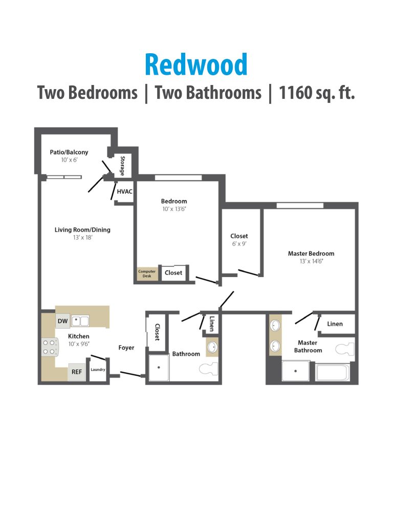 Redwood Floor Plan