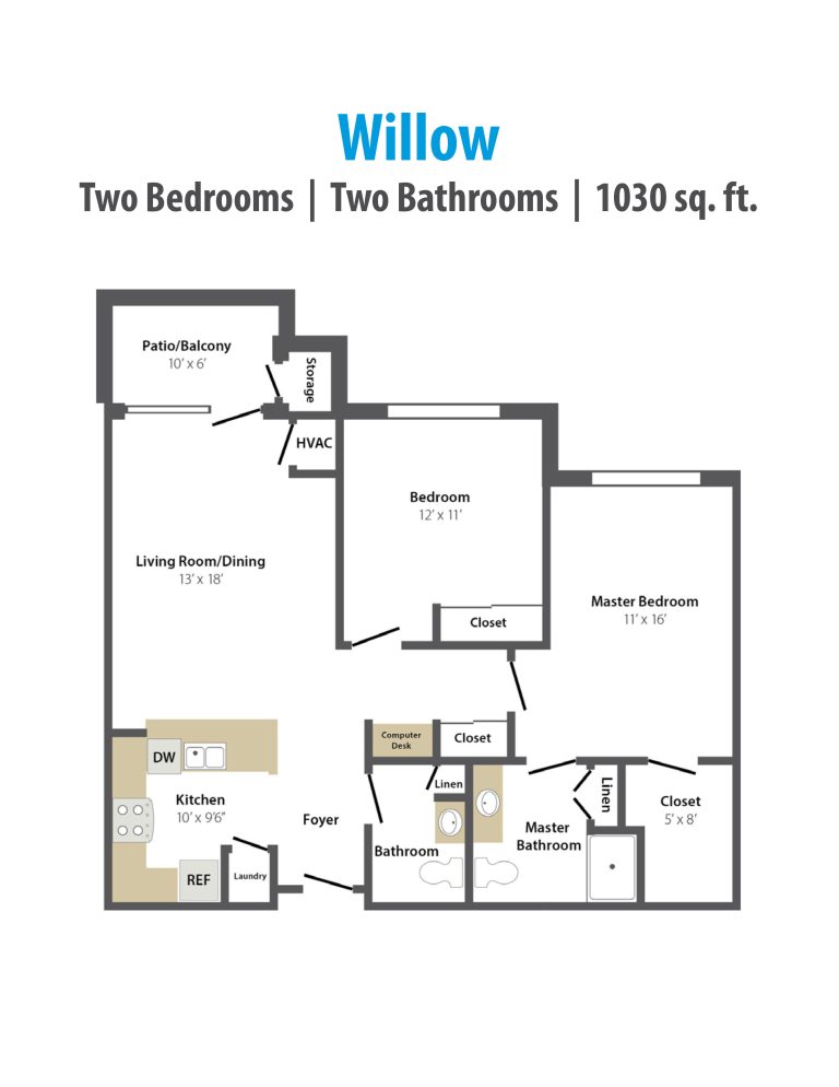 Willow Floor Plan