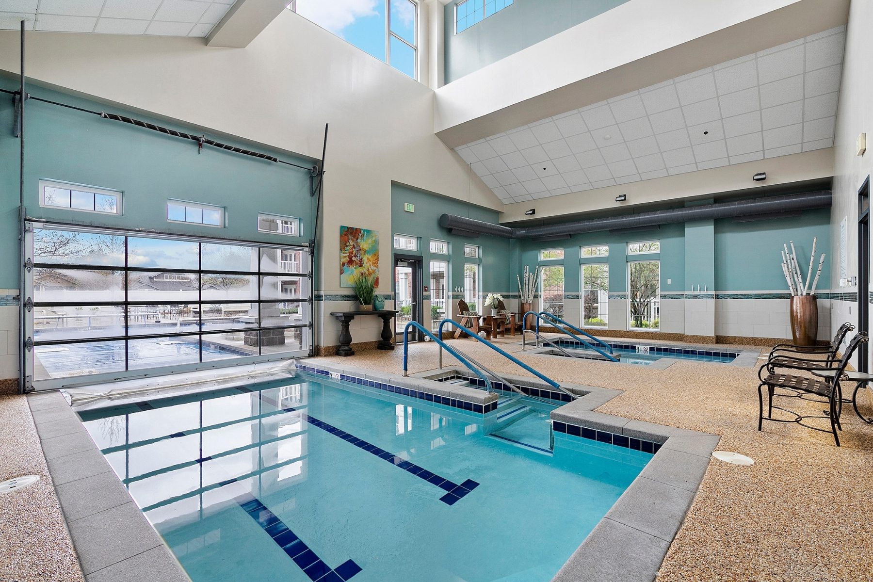 swimming pool landscape