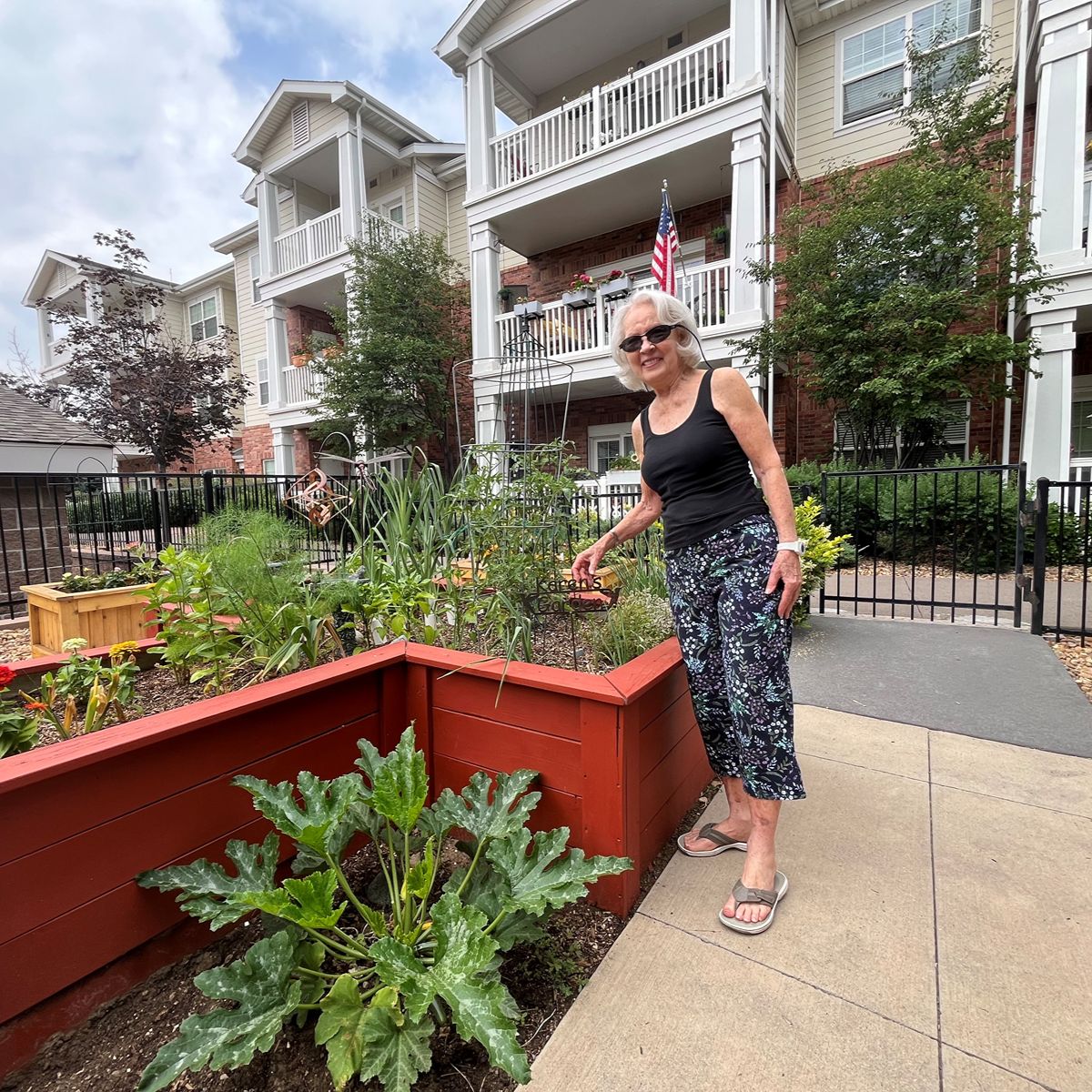 joys of gardening in senior living