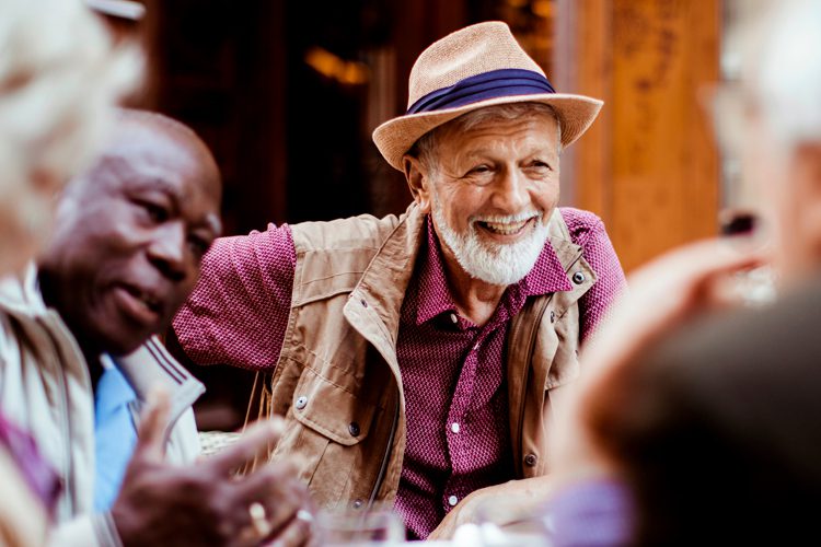 social group of older adults